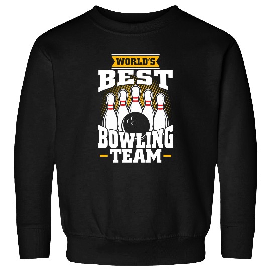 Sport Bowling team skittles bowler120 Sweatshirts