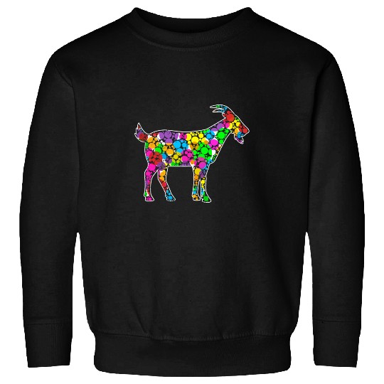 Goats Pet Polka Dot Pattern Dot Day International Sweatshirts