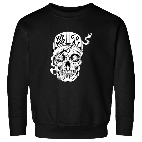 Goats Pet Rap Legend Skull Hip Hop Goats Vintage Streetwear West Side Sweatshirts