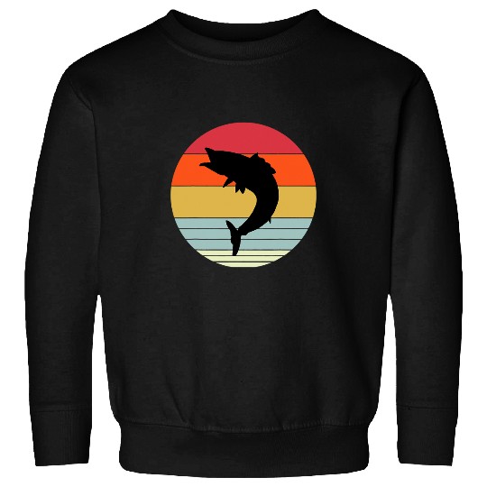 Fishing Fun 5 Wahoo Fish Design Saltwater And Game Fishing Sweatshirts