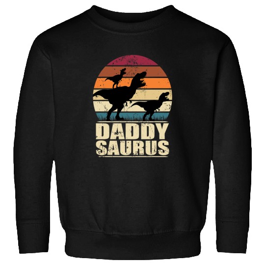 Dinosaur Pet Daddysaurus Dinosaur Family Dino Twins Papasaurus Sweatshirts