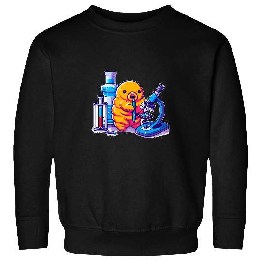 Microbiologist Tardigrade Water Bear In Microbiology Lab Sweatshirts
