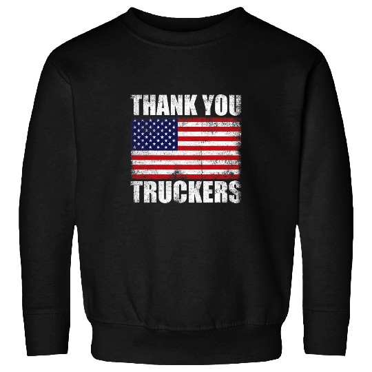 Truck Fun Thank you Truckers Sweatshirts