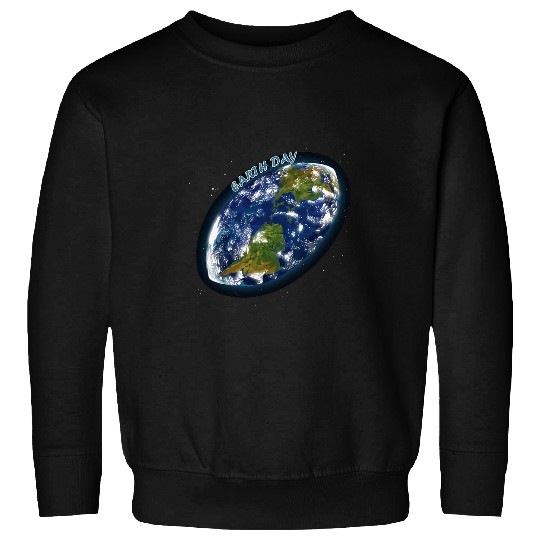 Sport Rugby Earth Day Save Earth Rugby Planet Sweatshirts
