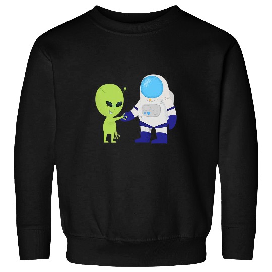 Aliens UFO Planets Alien Solar System Space Lovers Sweatshirts