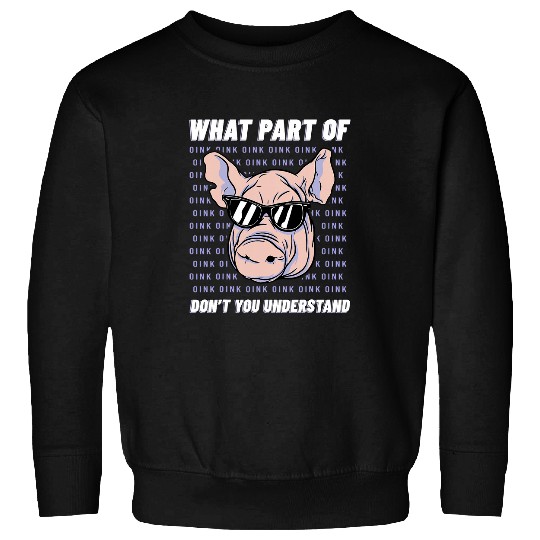 Pig Pet Owner Pig Farming Hog Pork Livestocks Piggy Piglet Sweatshirts