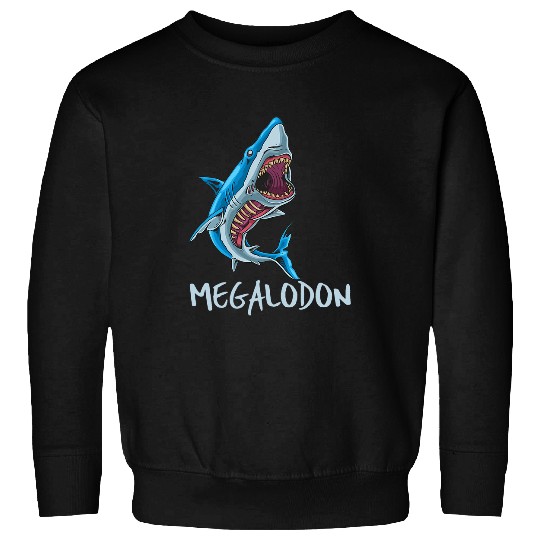 Shark Pet Megalodon Shark Prehistoric Ocean Creature Sweatshirts