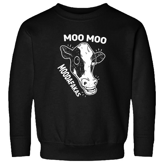 Cow Pet Moo Moo Moodafakas Cow Farmer Lover Animal Farmer Farming 01 Sweatshirts