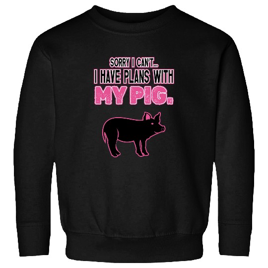 Pig Pet Plans With Pigs Agriculture Farmer Sweatshirts
