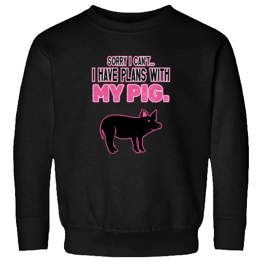 Pig Pet Plans With Pigs Agriculture Farmer Sweatshirts