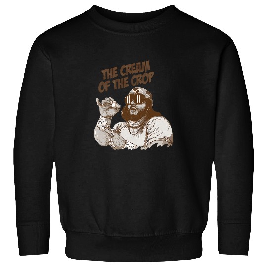 Sport Wrestling MachoThe Cream of The CropWrestling Ugly Christmas Retro Sweatshirts