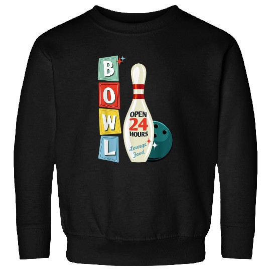 Sport Bowling Retro Bowling Team Bowler 2 Sweatshirts