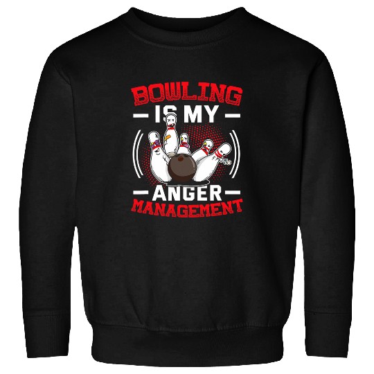 Sport Bowling Technique Bowling Therapy Spare Bowling Pins Sweatshirts