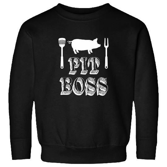 Pig Pet Pit Boss Grilling Master Pitmaster Pig Grilling BBQ Cooking Sweatshirts