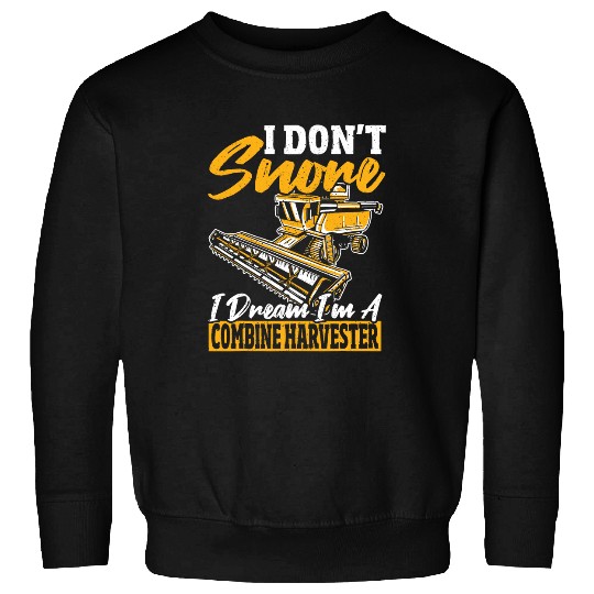 Reaper Threshing Harvest Combine Driver Sweatshirts
