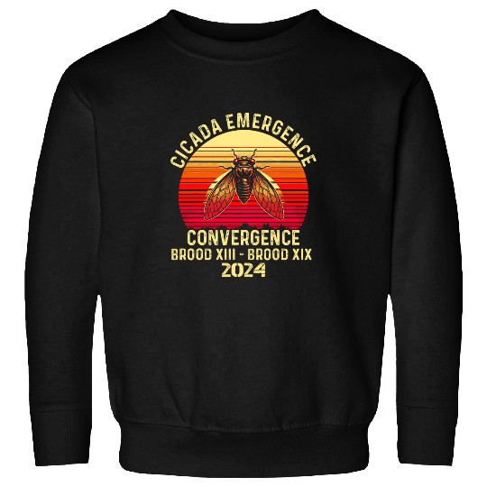 Entomology Cicada Lover Cicada Fest 2024 Broods XIX 2XIII 25 Sweatshirts