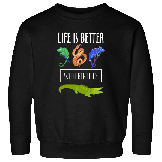 Alligator Pet Life Is Better With Crocodile Reptile Sweatshirts