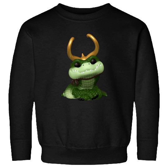Alligator Pet Loki Gator Alligator Loki Croki Crocodile God Of Mischief Sweatshirts