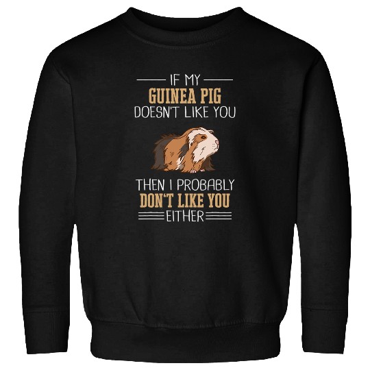Guinea Pig Pet Peruvian Sheba 23 Sweatshirts