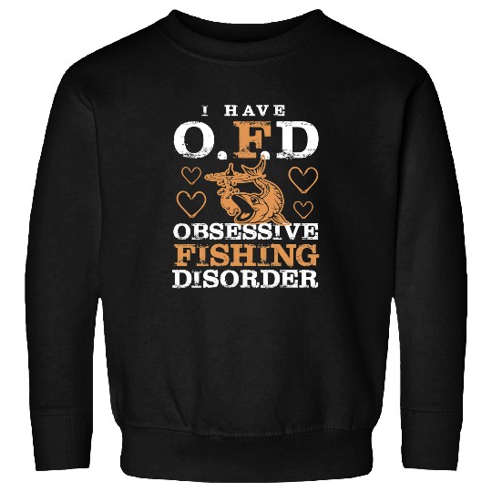 Fishing Fun Humor Humour Fisherman Catching Fish Bait Lure Salmon Pike Trout Cla Sweatshirts