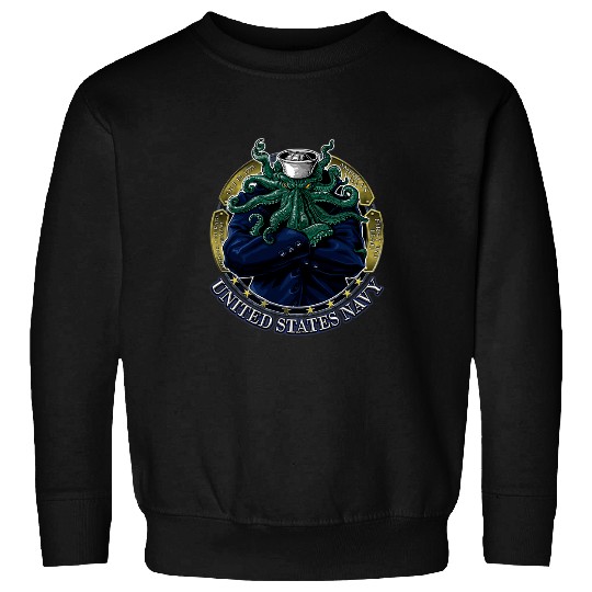 Squid Pet Navy Sweatshirts