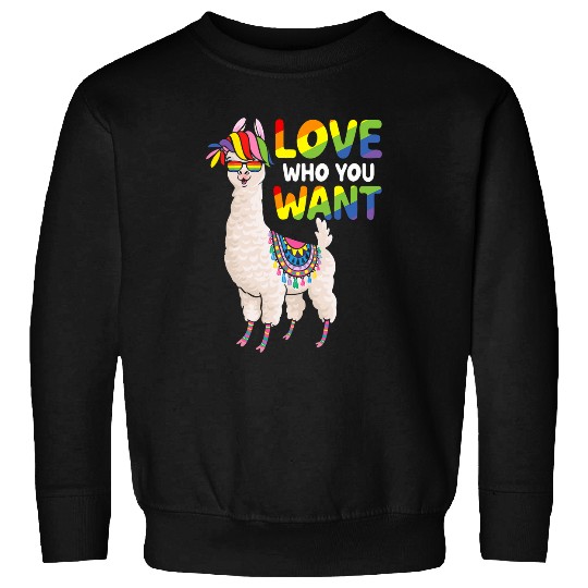 Llama Pet Gay Lesbian LGBT Community Lama Alpaca Sweatshirts