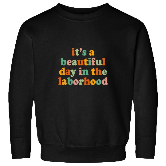 nurses Job Groovy Labor And Delivery nursess LD nurses Valentines Women Sweatshirts