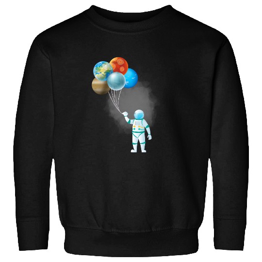 Astronaut Job Rocketman Costume Astronaut Helmet Spaceman Planet Mens Kids Sweatshirts