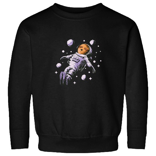 Discover Astronaut Job Relaxing Moon Angels Astronaut Astral Cosmic Design Space Sweatshirts