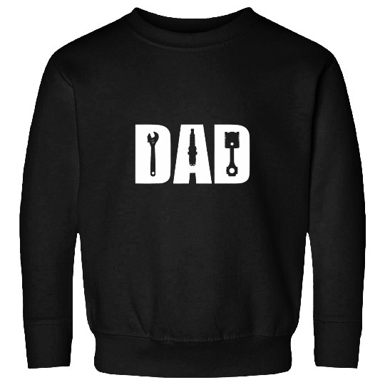 Mens Auto Mechanic Dad Fathers Day Car Garage Grandpa Car Guy Sweatshirts