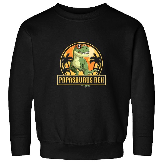 Dinosaur Pet Mens Papasaurus Papa T rexs Dinosaur Fathers Day Sweatshirts