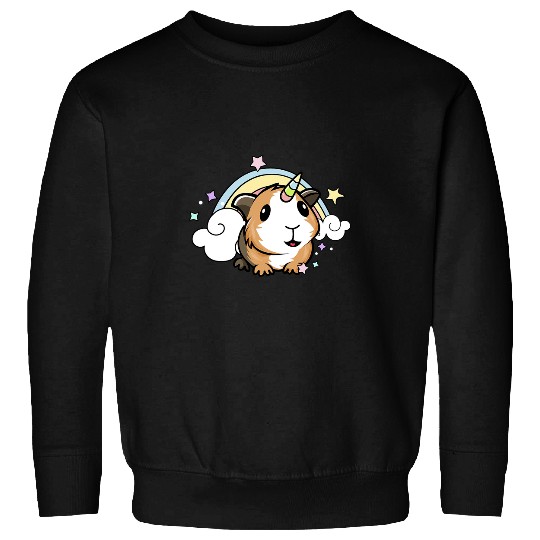 Guinea Pig Pet Rainbow Unicorn Guinea Pig Tee Guinea Pig 2 Sweatshirts