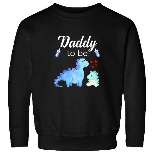 Dinosaur Pet Mens Daddy To Be Dinosaur Baby Shower For Boy Sweatshirts