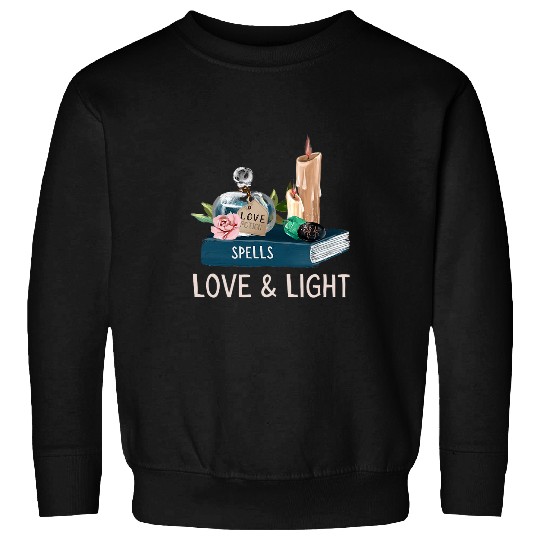 Book Fun Wicca Gift White Magic Tee White Witch Pagan Spell Book Jade Sweatshirts