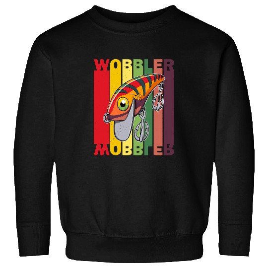 Fishing Fun Predatory fish fishing wobbler trout rod fisherman 28 Sweatshirts