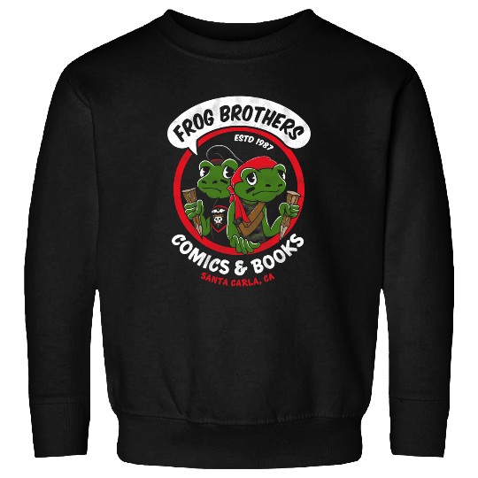 Frog Pet Brothers Comics Books vintages 80s Vampire Horror Sweatshirts