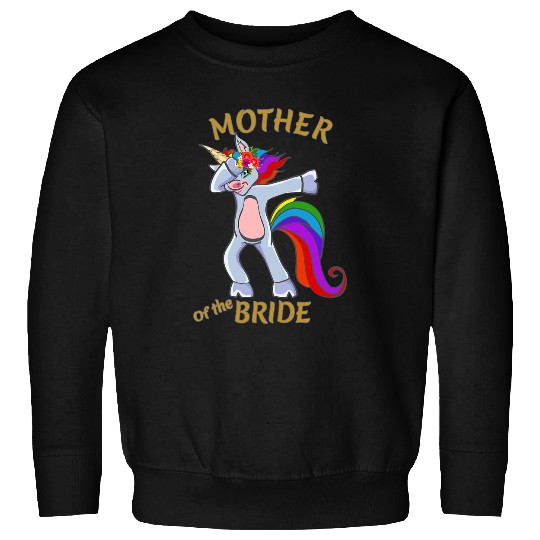 Unicorn Pet Mother of the Bride Hen Party Unicorn Mother of the Bride Sweatshirts