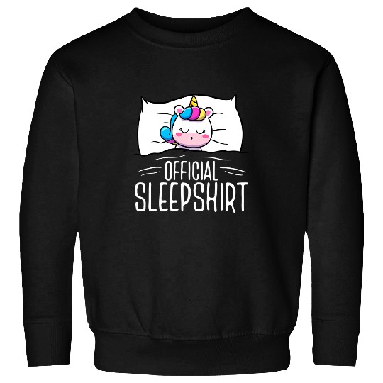 Unicorn Pet Sleep Unicorn Official Sleep Napping Pajama 1 Sweatshirts