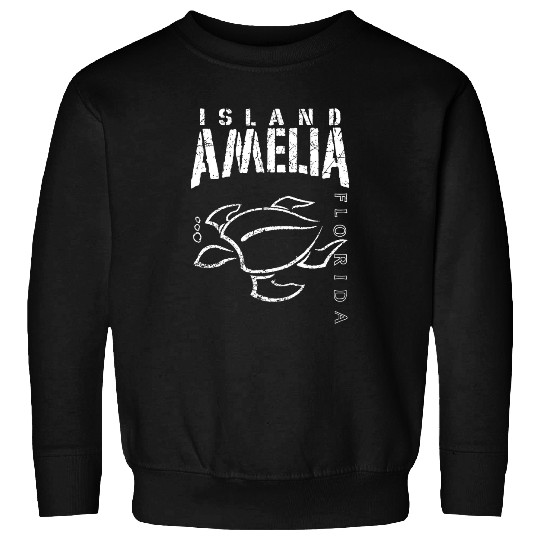 Turtle Pet Amelia Island Sea Turtle Souvenir Sweatshirts