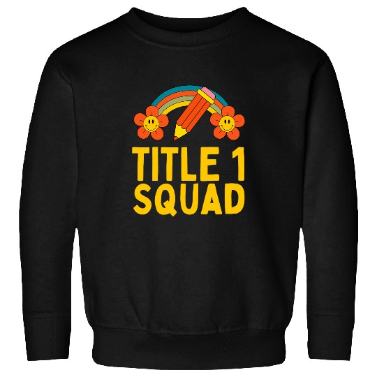 Book Fun Cute title 1 one reading teacher assistant student pencil Sweatshirts