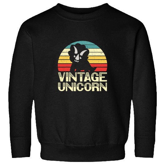 Unicorn Pet vintages Unicorn Triceratops Dinosaur Prehistoric Dino Sweatshirts
