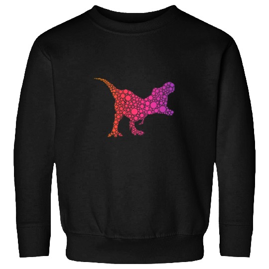 Dinosaur Pet Dot Day T Rex Sweatshirts