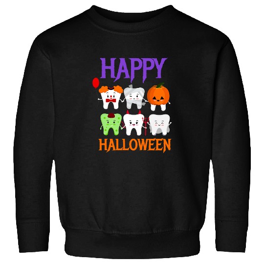 dentists Job Happy Halloween Costume I Dental Tooth Fairy dentists Fun Sweatshirts