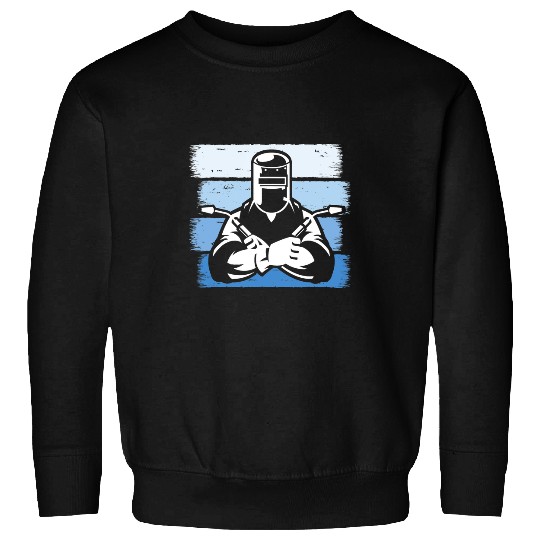 Welder Job Mens Welding vintages Welder ironworker soldering MAG Sweatshirts