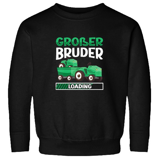 Tractor Fun driving Kids Tractor Vehicles Agriculture Big Brother Sweatshirts