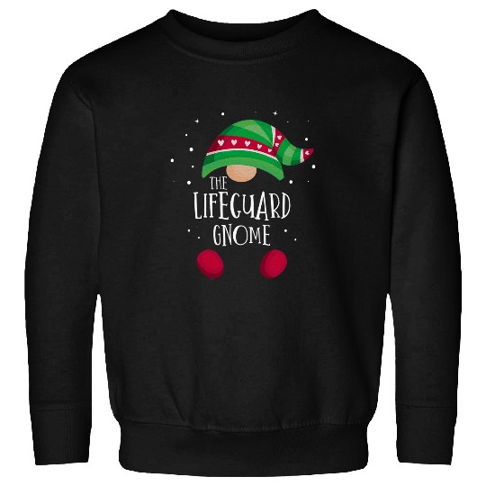 Lifeguard Gnome Family Matching Christmas Pajamas Sweatshirts