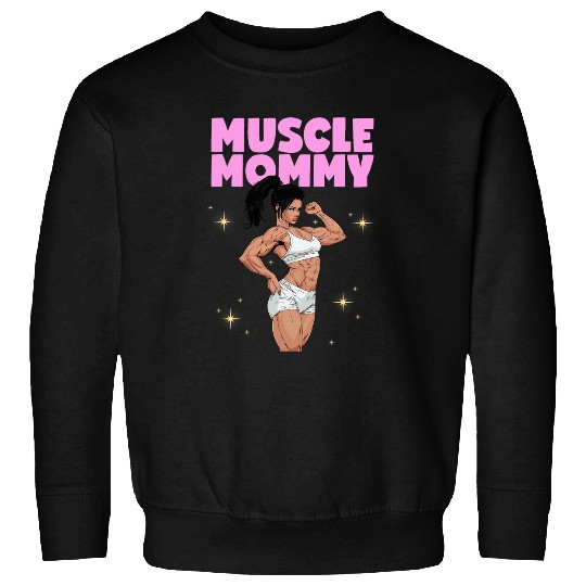 Gym Muscle Mommy Pump Cover for Women Weightlifting Fitness 22 Sweatshirts