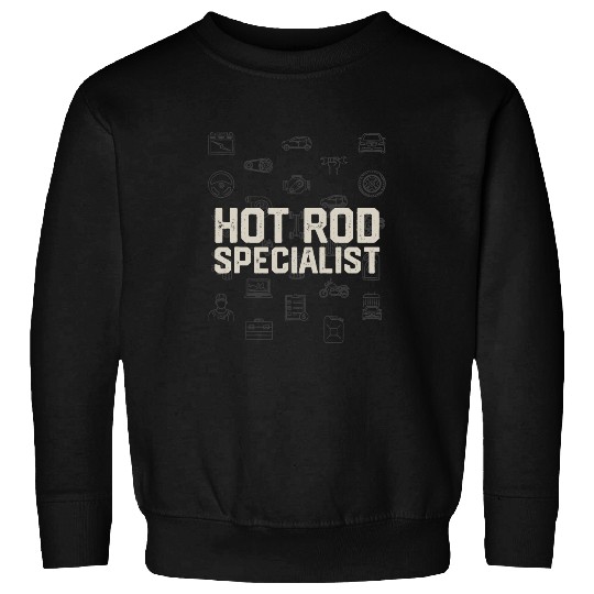 Truck Fun Hot Rod Specialist Car Mechanic Auto Car Repair Trucker 1 Sweatshirts