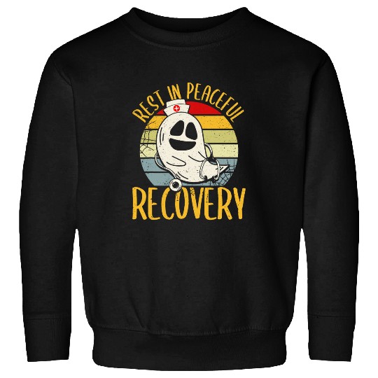 nurses Job Halloween nurses Rest in Peaceful Recovery nurses Women Sweatshirts