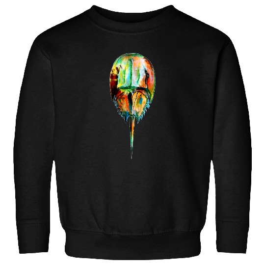 Horse Pet Tye Dye Horseshoe Crab Sweatshirts